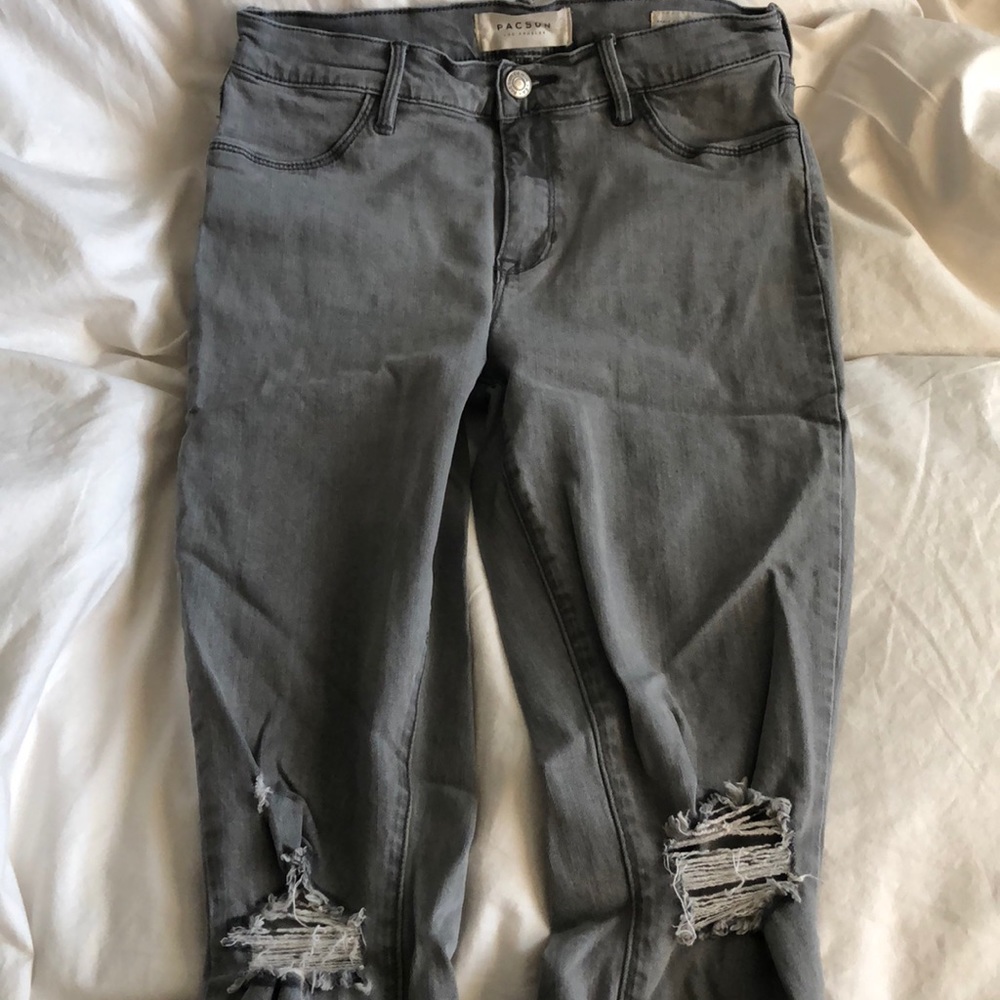 BOGO Grey PACSUN ankle jeggings